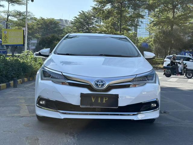 Certificated Pre-Owned GAC Toyota Corolla 2017 Restyled Hybrid 1.8L E-CVT Leading Edition, China V Emission Standard -u22026771