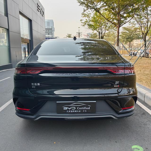 Certificated Pre-Owned BYD Han EV 2025 Intelligent Driving Version 701KM Lidar Flagship Model -u22506087