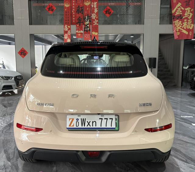 Certificated Pre-Owned Ora Good Cat 2022 Morandi Edition 400km Standard Range Premium Version Lithium Iron Phosphate -u22761839