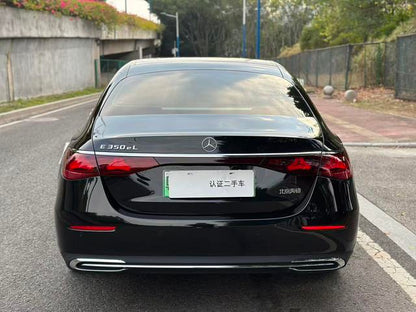 Certificated Pre-Owned Mercedes-Benz E-Class PHEV 2024 E 350 e L Sedan -u22110079