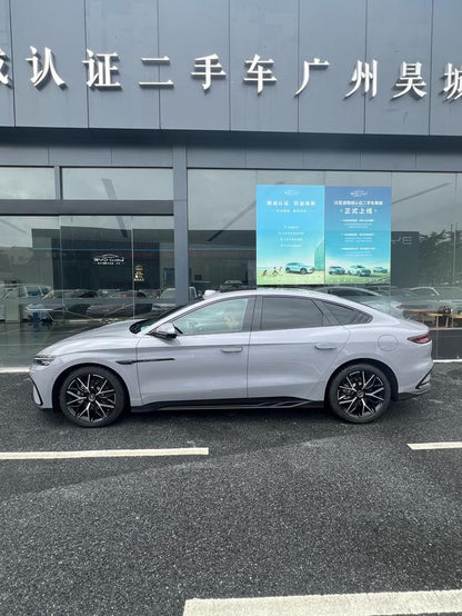 Certificated Pre-Owned BYD Han DM 2025 Intelligent Driving Version DM-i 125KM Lidar Flagship Model -u24000250
