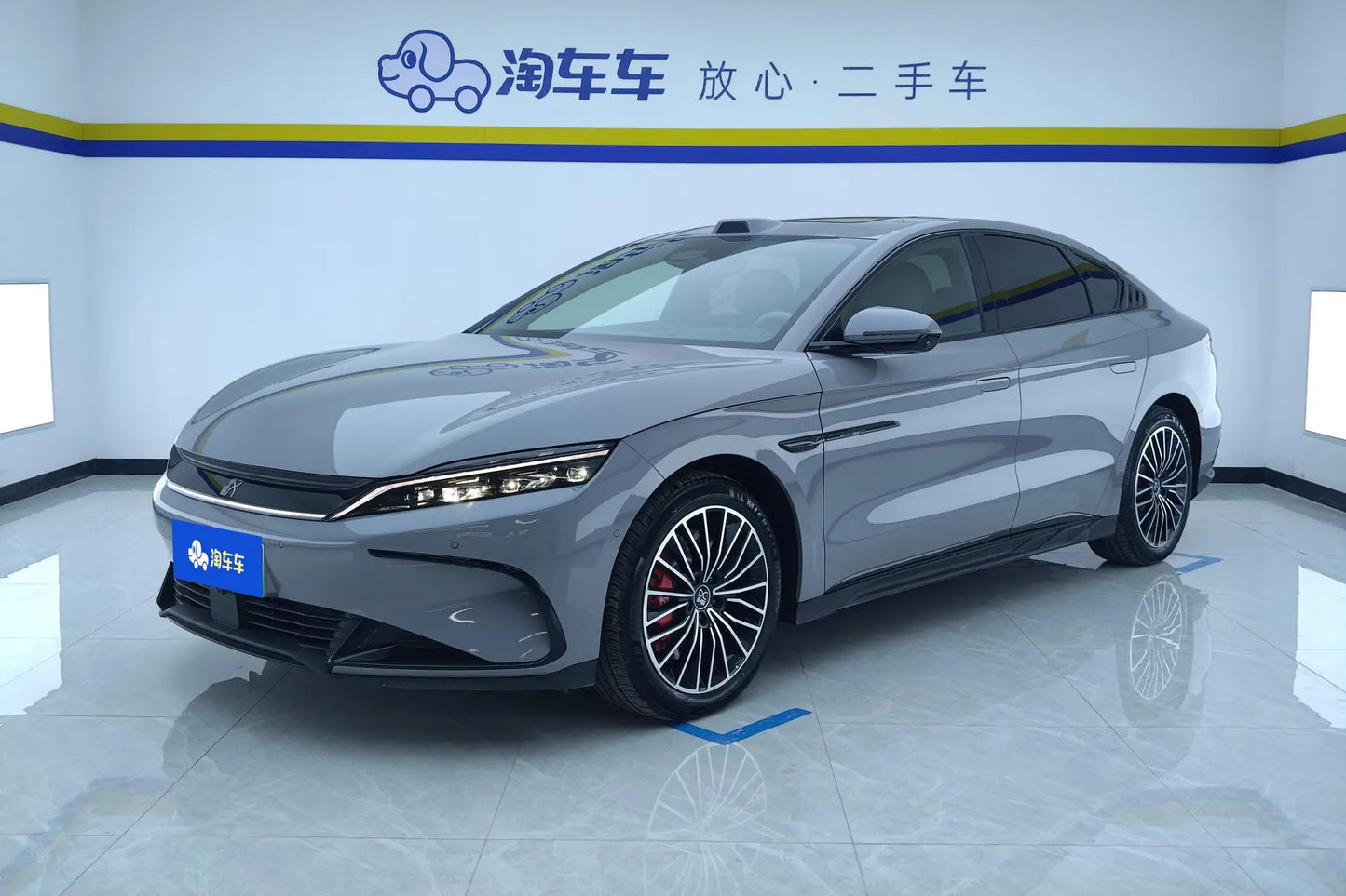Certificated Pre-Owned BYD Han EV 2025 Intelligent Driving Version 701KM Lidar Flagship Model -u22185875