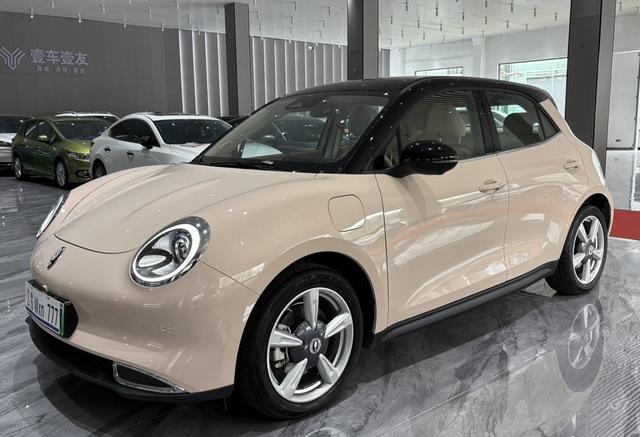 Certificated Pre-Owned Ora Good Cat 2022 Morandi Edition 400km Standard Range Premium Version Lithium Iron Phosphate -u22712938